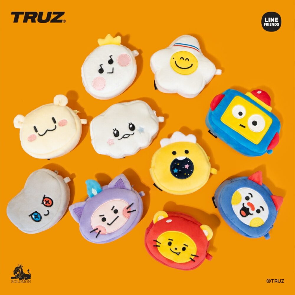 【：30%OFFセール：】 TRUZ フェイスポーチ_TFP コスメポーチ 化粧ポーチ ミニポチ