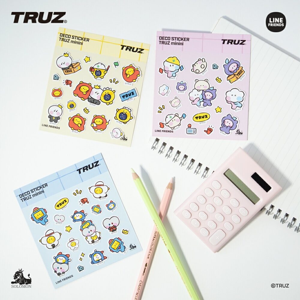 【：30%OFFセール：】 TRUZ minini デコステッカー デコシール スマホデコ シール