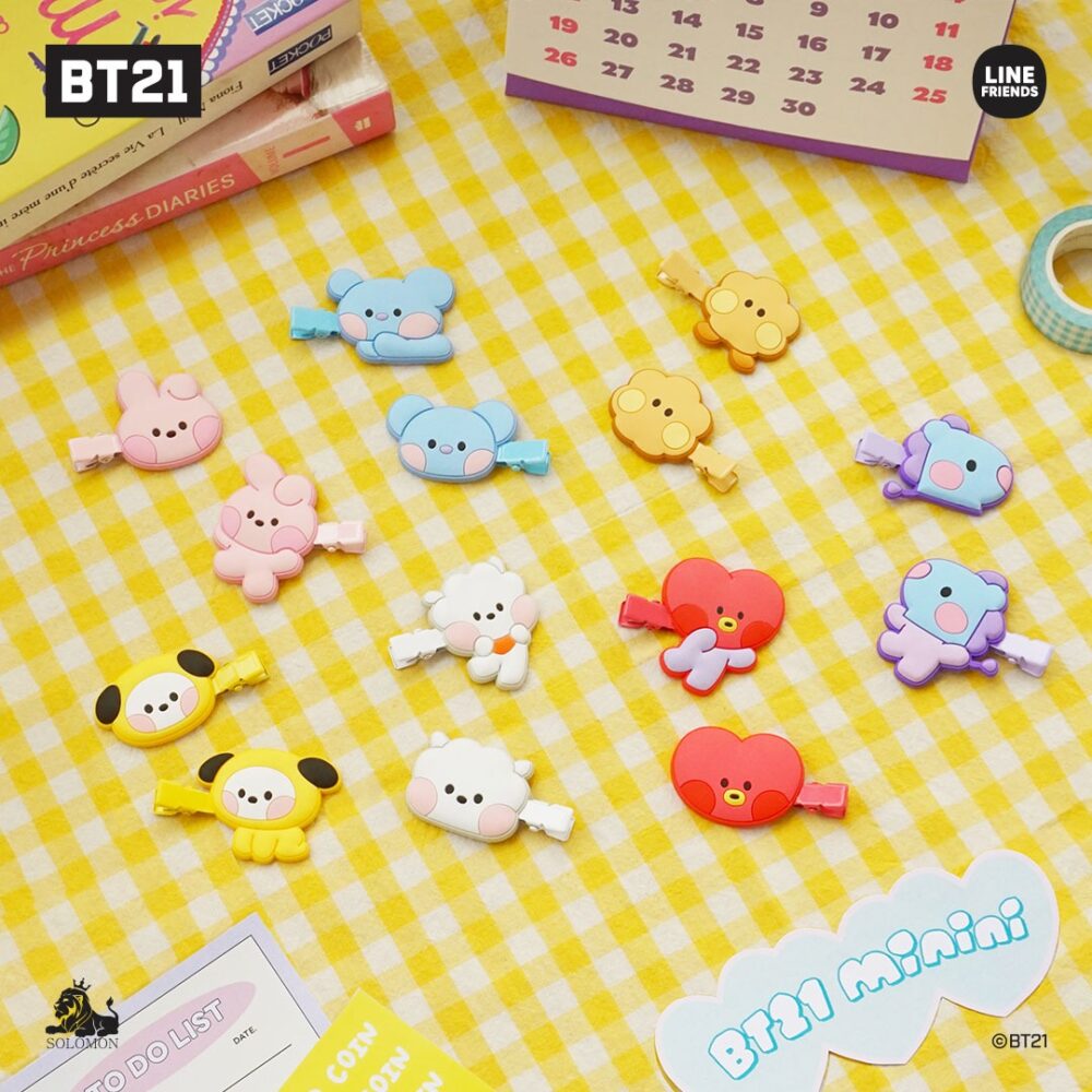 【：30%OFF SALE：】 minini 前髪クリップ ヘアクリップ KOYA RJ SHOOKY MANG CHIMMY TATA COOKY 0