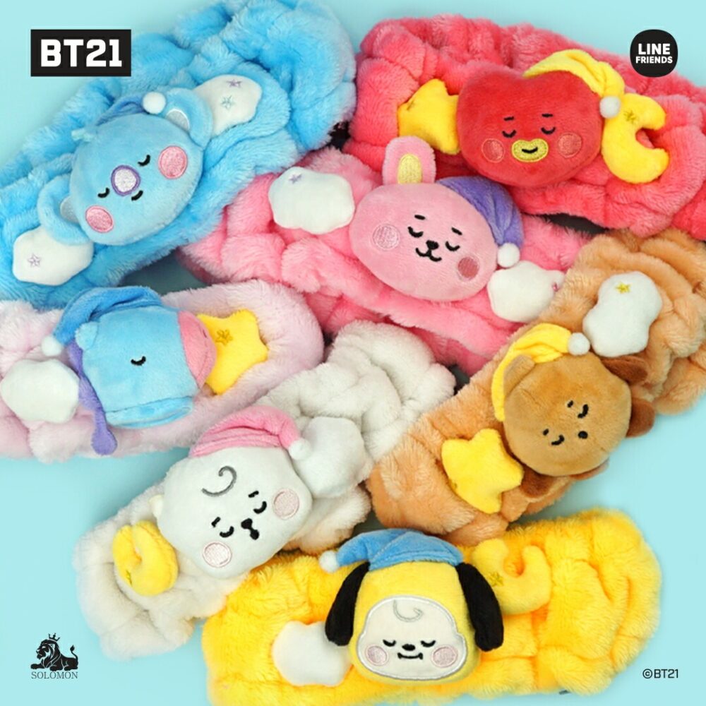 【：50%OFF セール：】 ぬいぐるみヘアバンド DHB KOYA RJ SHOOKY MANG CHIMMY TATA COOKY