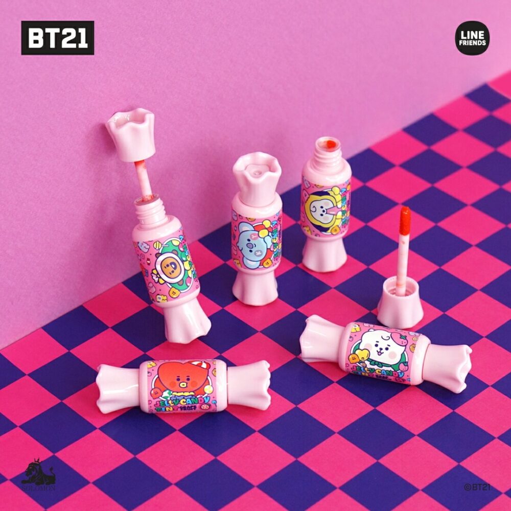 【：50%OFFセール：】ゼリーキャンディティント リップ ティント KOYA RJ SHOOKY MANG CHIMMY TATA COOKY